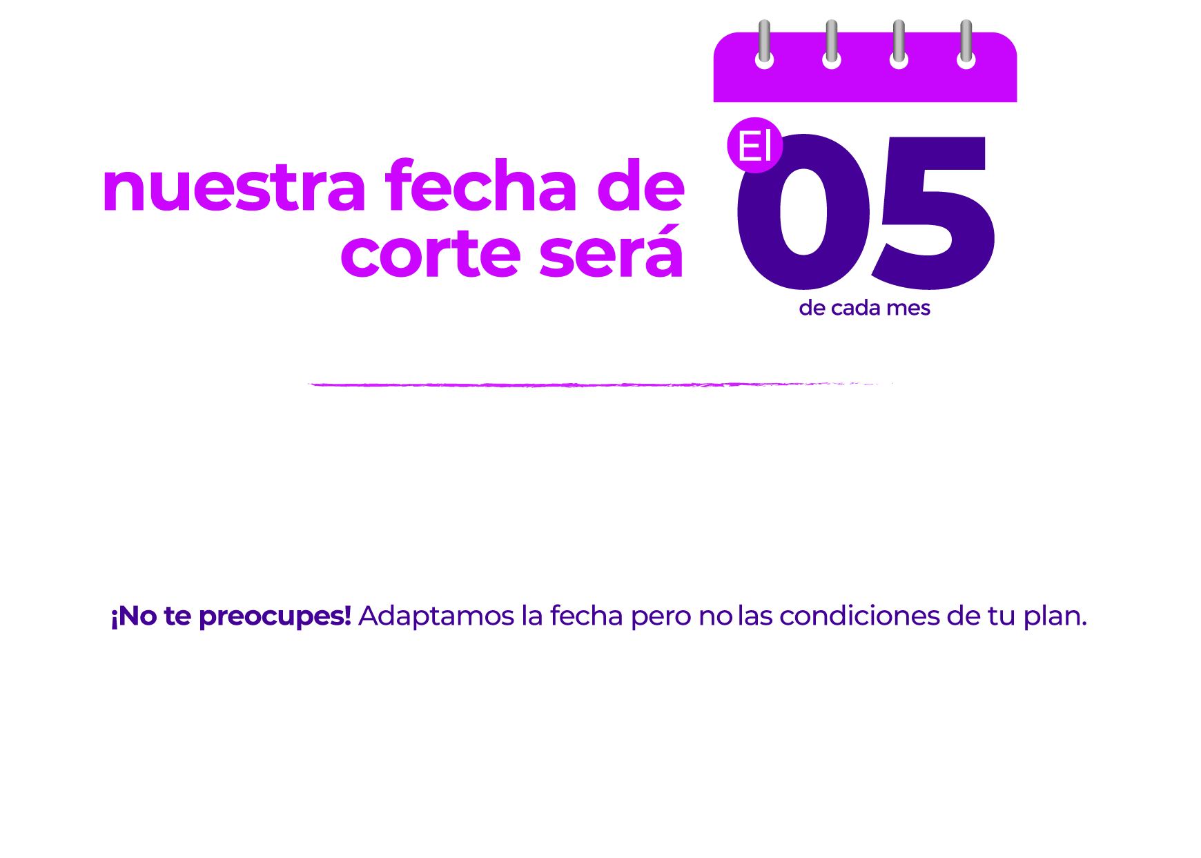 Fecha de corte