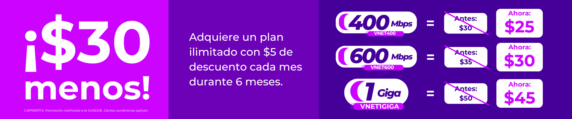 $30 menos