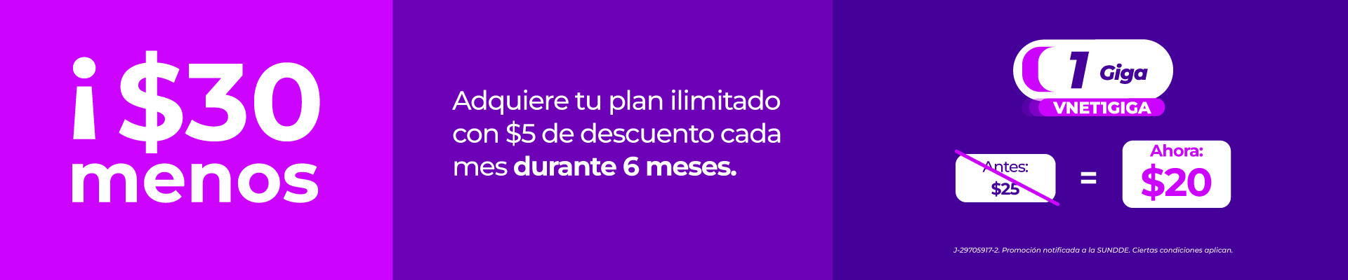 Planes 5 USD menos 2A Puertos de Altagracia